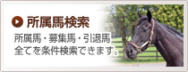 所属馬・募集馬・引退馬すべてを条件検索できます。